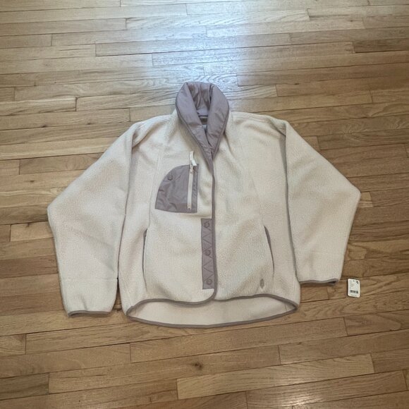 027 Free People Movement Hit The Slopes Jacket NWT Home Plate Combo Size Small - Picture 6 of 10
